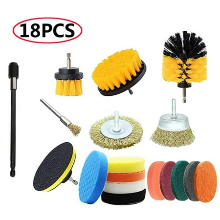 UNTIOR - Power Scrubber Brush Set Car Polisher Bathroom Cleaning Kit Bathroom Kitchen Cleaning Tool Multipurpose Drill Brush Set
UNTIOR - Power Scrubber Brush Set Car Polisher Bathroom Cleaning Kit Bathroom Kitchen Cleaning Tool Multipurpose Drill Brush Set