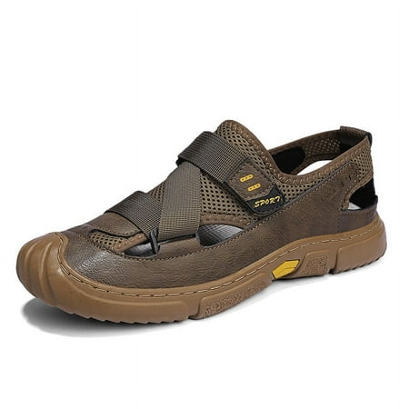 Summer Beach Travel Beach Sandals Outdoor Hollow-out Breathable Mesh Cloth Shoes Fashion Velcro Casual Men s Shoes
Summer Beach Travel Beach Sandals Outdoor Hollow-out Breathable Mesh Cloth Shoes Fashion Velcro Casual Men s Shoes