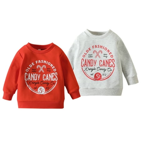 SYNPOS Toddler Baby Boys Girls Christmas Clothes Letter Print Sweatshirt Winter Baby Christmas Outfit Xmas Shirt 6 Months- 4 Years
SYNPOS Toddler Baby Boys Girls Christmas Clothes Letter Print Sweatshirt Winter Baby Christmas Outfit Xmas Shirt 6 Months- 4 Years