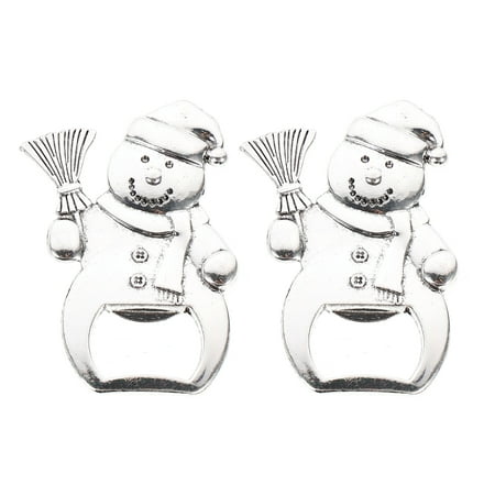 2pcs Christmas Party Banquet Snowman Beer Cocktail Opener Creative Bottle Opener Lifter for Home Bar
2pcs Christmas Party Banquet Snowman Beer Cocktail Opener Creative Bottle Opener Lifter for Home Bar