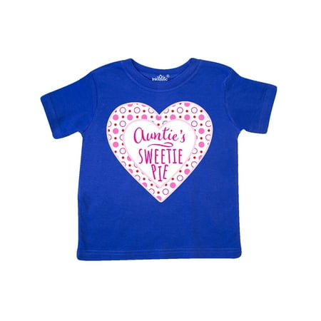 Inktastic Auntie s Sweetie Pie with Pink Hearts Gift Toddler Boy or Toddler Girl T-Shirt
Inktastic Auntie s Sweetie Pie with Pink Hearts Gift Toddler Boy or Toddler Girl T-Shirt