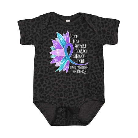 Inktastic Suicide Prevention Awareness Purple Teal Sunflower Ribbon Gift Baby Boy or Baby Girl Bodysuit
Inktastic Suicide Prevention Awareness Purple Teal Sunflower Ribbon Gift Baby Boy or Baby Girl Bodysuit