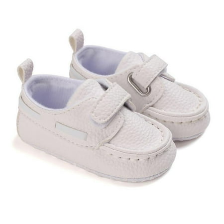 PROMOTION SALES!Baby Boys Sneaker Shoes Infant First Walker Soft Sole Anti-slip PU Leather Toddler Newborn Prewalker Baby Cribster Shoes 0-18M