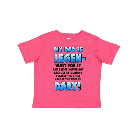 Inktastic Legendary Dad Gift Toddler Boy or Toddler Girl T-Shirt
Inktastic Legendary Dad Gift Toddler Boy or Toddler Girl T-Shirt