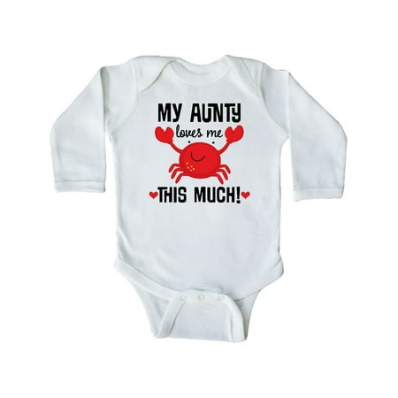 Inktastic My Aunty Loves Me Nephew Gift Baby Boy or Baby Girl Long Sleeve Bodysuit
Inktastic My Aunty Loves Me Nephew Gift Baby Boy or Baby Girl Long Sleeve Bodysuit