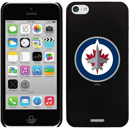 Winnipeg Jets Primary Logo Design on iPhone 5c Thinshield Snap-On Case by Coveroo