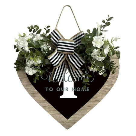 A Z Last Name Heart Shaped Front Door Sign Wreath Front Door 26 Letter Farmhouse Wreath With Wreath Spring Wreaths For Front Door Outside Hanging Glass Spoon Rest - Hearth & Hand with Welcome Door
A Z Last Name Heart Shaped Front Door Sign Wreath Front Door 26 Letter Farmhouse Wreath With Wreath Spring Wreaths For Front Door Outside Hanging Glass Spoon Rest - Hearth & Hand with Welcome Door