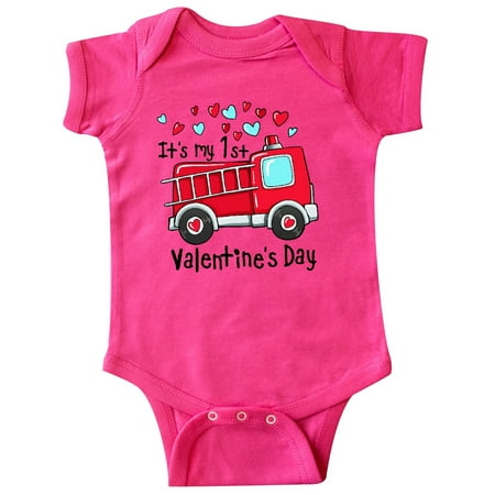 Inktastic It s My 1st Valentine s Day Fire Truck with Cute Dalmatian Gift Baby Boy or Baby Girl Bodysuit
Inktastic It s My 1st Valentine s Day Fire Truck with Cute Dalmatian Gift Baby Boy or Baby Girl Bodysuit