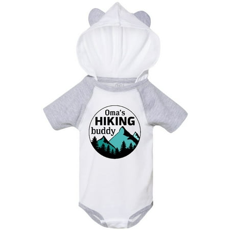Inktastic Oma s Hiking Buddy with Mountains and Trees Gift Baby Boy or Baby Girl Bodysuit
Inktastic Oma s Hiking Buddy with Mountains and Trees Gift Baby Boy or Baby Girl Bodysuit