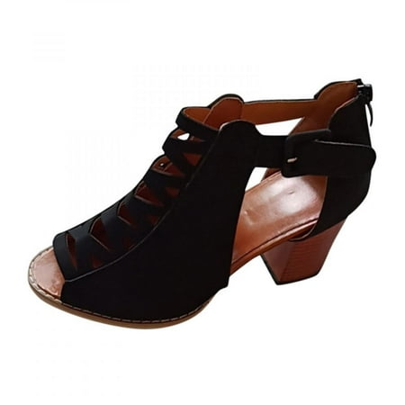 Homedles Sandals Women- Heeled Casual Comfortable Summer Open Toe Gift for women Sandals for Women Black
Homedles Sandals Women- Heeled Casual Comfortable Summer Open Toe Gift for women Sandals for Women Black