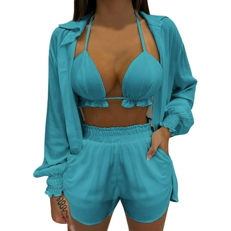 ZHAGHMIN 2 Piece Set Shorts Woman Women 3Pcs Sleeve Shirt Floral Print Shorts Set With Crop Top Women Shorts Suit Set Bathing Suits With Cups Plus Size Cover Dress Maternity Swim Wear Shorts Suits F
ZHAGHMIN 2 Piece Set Shorts Woman Women 3Pcs Sleeve Shirt Floral Print Shorts Set With Crop Top Women Shorts Suit Set Bathing Suits With Cups Plus Size Cover Dress Maternity Swim Wear Shorts Suits F