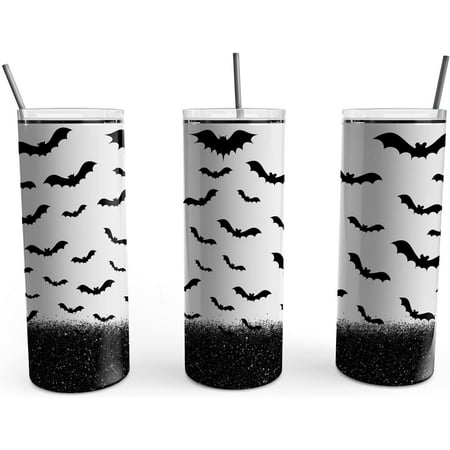 Spooky Bats Skinny 20Oz Travel Coffee With Lid And Straw Stainless Steel Insulated Hot Or Cold
Spooky Bats Skinny 20Oz Travel Coffee With Lid And Straw Stainless Steel Insulated Hot Or Cold