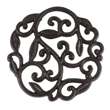 NUOLUX Anti-skid Flower Pot Stand Flower Pot Support Plant Pot Floor Protector (Coffee)