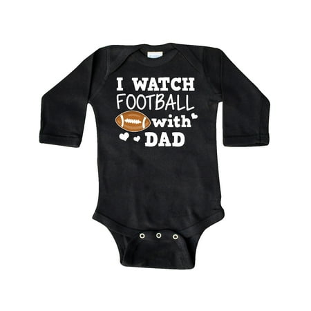 Inktastic I Watch Football with My Dad Gift Baby Boy or Baby Girl Long Sleeve Bodysuit
Inktastic I Watch Football with My Dad Gift Baby Boy or Baby Girl Long Sleeve Bodysuit