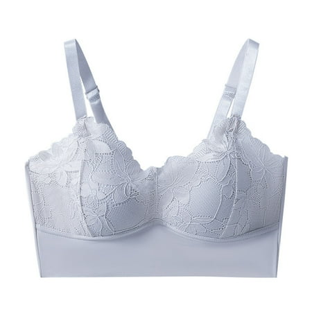 Ozmmyan Wirefree Bras for Women Plus Size Adjustable Shoulder Straps Lace Bra Wirefreee Extra-Elastic Bra Active Yoga Sports Bras 40B/C-50B/C Summer Savings Clearance
Ozmmyan Wirefree Bras for Women Plus Size Adjustable Shoulder Straps Lace Bra Wirefreee Extra-Elastic Bra Active Yoga Sports Bras 40B/C-50B/C Summer Savings Clearance