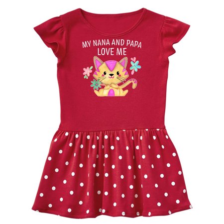 Inktastic My Nana and Papa Love Me with Cute Kitten and Flowers Gift Toddler Girl Dress
Inktastic My Nana and Papa Love Me with Cute Kitten and Flowers Gift Toddler Girl Dress