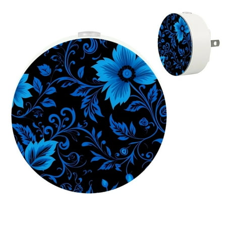 YZUOUZY Night Lights Plug into Wall Small Lamp Bedroom Lamps Set of 2 Beautiful Blue Flowers Black Background
YZUOUZY Night Lights Plug into Wall Small Lamp Bedroom Lamps Set of 2 Beautiful Blue Flowers Black Background