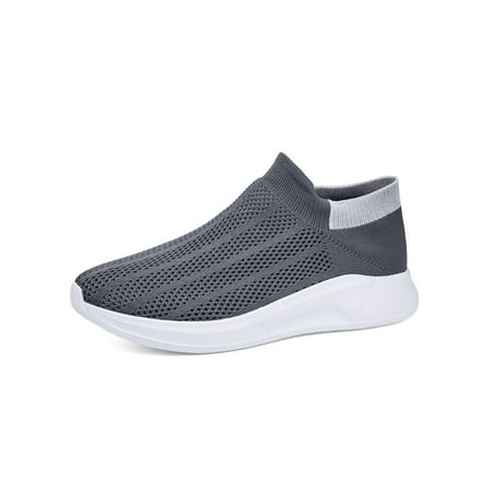 Ritualay Unisex Flats Breathable Walking Shoes Sport Sock Sneaker Patchwork Fashion Casual Shoe Fitness Workout Running Stretchy Sneakers White Gray 4.5
Ritualay Unisex Flats Breathable Walking Shoes Sport Sock Sneaker Patchwork Fashion Casual Shoe Fitness Workout Running Stretchy Sneakers White Gray 4.5