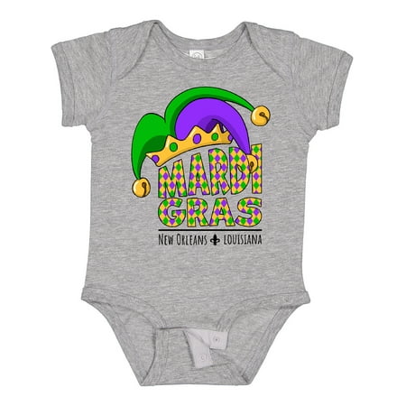 Inktastic Mardi Gras New Orleans Louisiana Jester Hat Gift Baby Boy or Baby Girl Bodysuit
Inktastic Mardi Gras New Orleans Louisiana Jester Hat Gift Baby Boy or Baby Girl Bodysuit