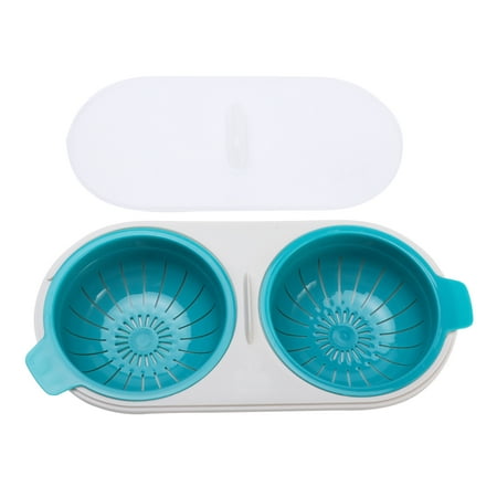 Save Time Home Cooking Tools Microwave Ovens Poacher PP Double Cup Kitchen