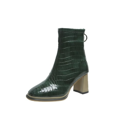 NECHOLOGY Womens Leather Boots Wide Calf Knee High Women s Fashion Popular Stone Pattern Wedge Boots for Women Wide Calf Shoes Green 7
NECHOLOGY Womens Leather Boots Wide Calf Knee High Women s Fashion Popular Stone Pattern Wedge Boots for Women Wide Calf Shoes Green 7