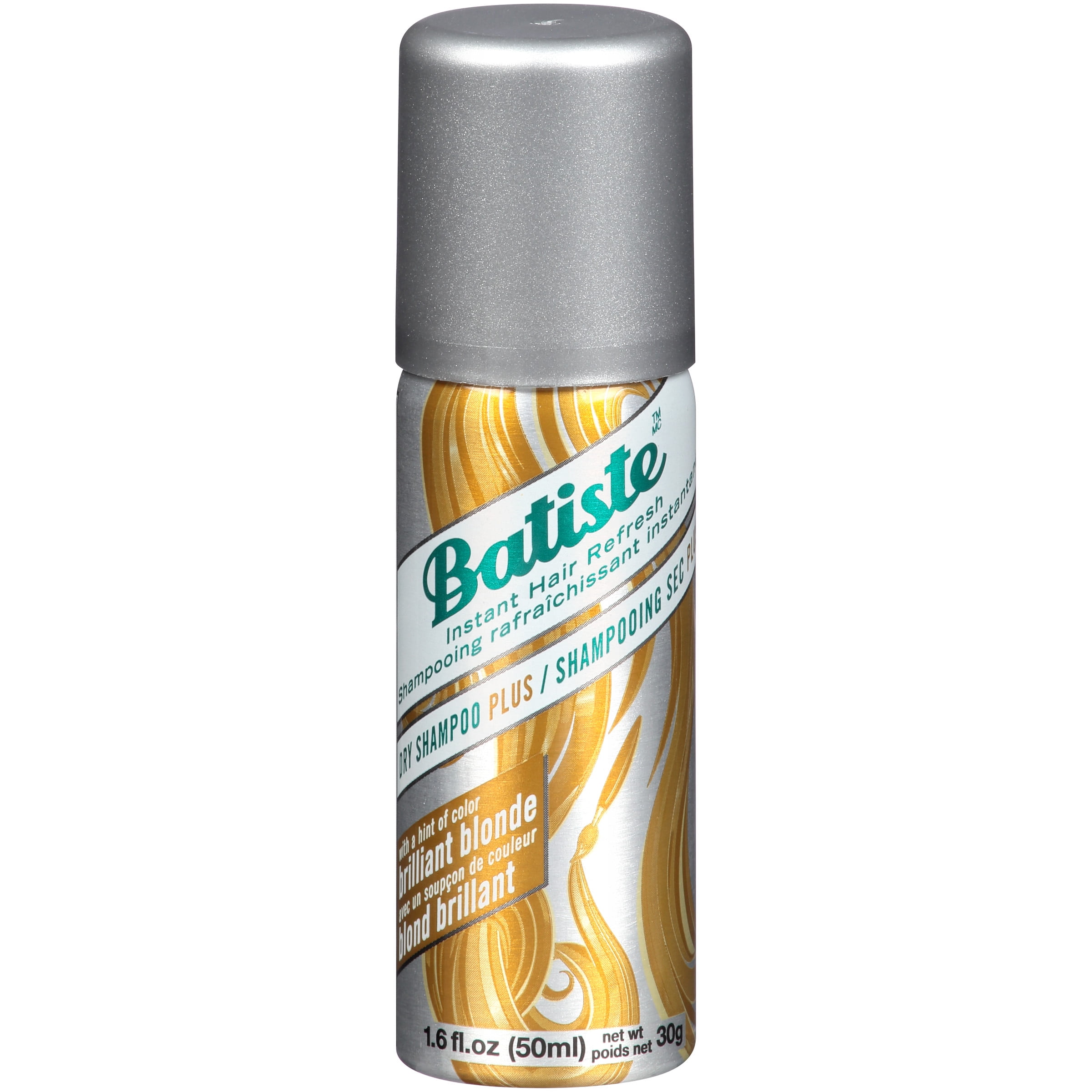 Batiste Dry Shampoo Brilliant Blonde Mini 1 6 Fl Oz Walmart