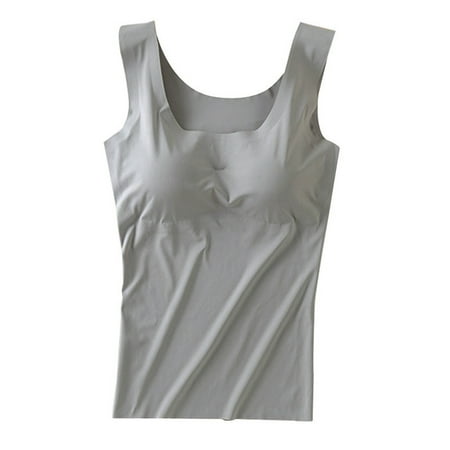 Camisole Bra Padded Wireless Bra Sports Tank Top Built-in Shelf Seamless Comfortable Cami Wide Band Strap for Women
Camisole Bra Padded Wireless Bra Sports Tank Top Built-in Shelf Seamless Comfortable Cami Wide Band Strap for Women