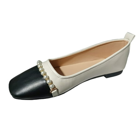 New Fashion Womens Shoes Leisure Womens Four Seasons Low Heeled Non Slip Square Toe Pearl Decoration Breathable Slip On Lazy Shoes
New Fashion Womens Shoes Leisure Womens Four Seasons Low Heeled Non Slip Square Toe Pearl Decoration Breathable Slip On Lazy Shoes