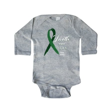 Inktastic Glaucoma Awareness Faith over Fear with Green Ribbon Gift Baby Boy or Baby Girl Long Sleeve Bodysuit
Inktastic Glaucoma Awareness Faith over Fear with Green Ribbon Gift Baby Boy or Baby Girl Long Sleeve Bodysuit