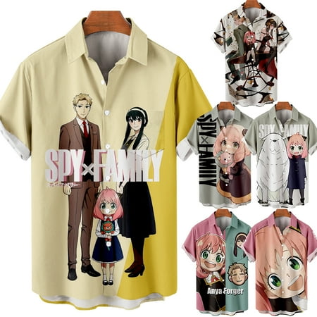 MLFU Anime SPY x FAMILY Men s Women s Crewneck Button Down Tops Shirt with Chest Pocket Slim-Fit Clothing Apparel for Men Women
MLFU Anime SPY x FAMILY Men s Women s Crewneck Button Down Tops Shirt with Chest Pocket Slim-Fit Clothing Apparel for Men Women