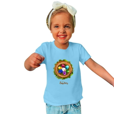 Edvintorg Easter Shirts For Kids Clearance Toddler Boys Girls Cotton Tshirt Fashion Cute Printed Round Neck Short Sleeve Top 3-10Years Children s Clothing
Edvintorg Easter Shirts For Kids Clearance Toddler Boys Girls Cotton Tshirt Fashion Cute Printed Round Neck Short Sleeve Top 3-10Years Children s Clothing