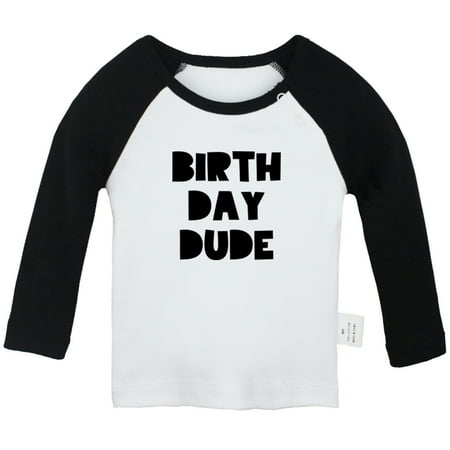 Birthday Dude Funny T shirt For Baby Newborn Babies T-shirts Infant Tops 0-24M Kids Graphic Tees Clothing (Long Black Raglan T-shirt 18-24 Months)
Birthday Dude Funny T shirt For Baby Newborn Babies T-shirts Infant Tops 0-24M Kids Graphic Tees Clothing (Long Black Raglan T-shirt 18-24 Months)