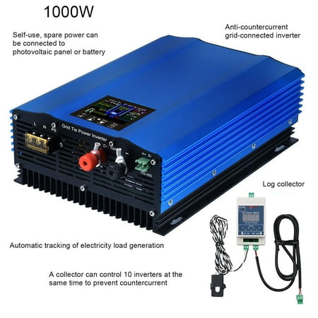 1000W inverter LCD display DC26V-45V MPPT sine output for 24V 36V solar panels
1000W inverter LCD display DC26V-45V MPPT sine output for 24V 36V solar panels