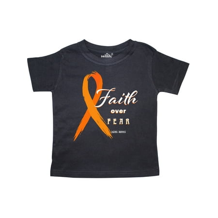 Inktastic Faith over Fear Leukemia Awareness with Orange Ribbon Gift Toddler Boy or Toddler Girl T-Shirt
Inktastic Faith over Fear Leukemia Awareness with Orange Ribbon Gift Toddler Boy or Toddler Girl T-Shirt