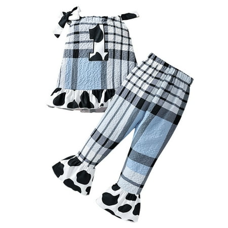 Toddler Girls Summer Sleeveless Cartoon Printed Tops And Pants 2PCS Outfits Clothes Set Children Kids Child Clothing Streetwear Dailywear Outwear
Toddler Girls Summer Sleeveless Cartoon Printed Tops And Pants 2PCS Outfits Clothes Set Children Kids Child Clothing Streetwear Dailywear Outwear