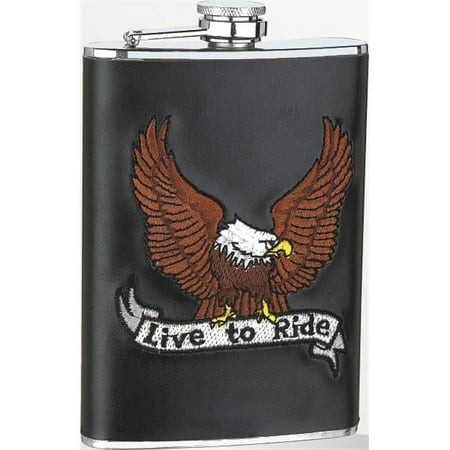 8oz American Eagle Flask