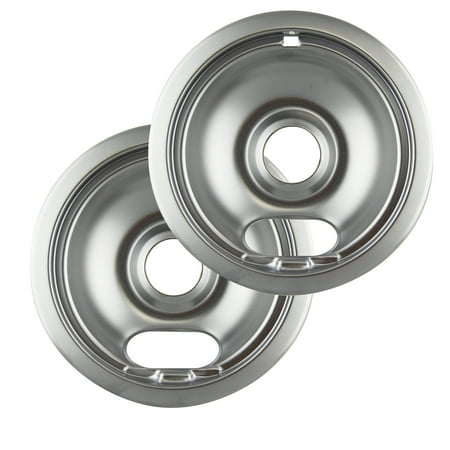Range Kleen Small Drip Bowl Style A Chrome Set of 2