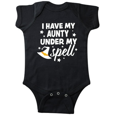 Inktastic I Have My Aunty Under My Spell with Cute Witch Hat Gift Baby Boy or Baby Girl Bodysuit
Inktastic I Have My Aunty Under My Spell with Cute Witch Hat Gift Baby Boy or Baby Girl Bodysuit