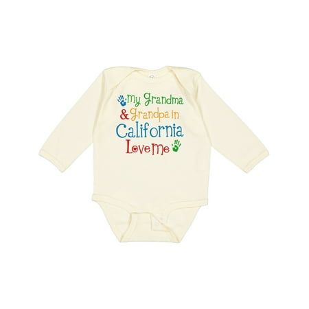 Inktastic California Grandma Grandpa Love Me Gift Baby Boy or Baby Girl Long Sleeve Bodysuit
Inktastic California Grandma Grandpa Love Me Gift Baby Boy or Baby Girl Long Sleeve Bodysuit
