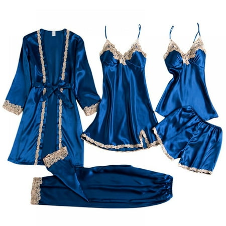 Women s Satin Sleepdress Lace Night Robe Sexy Sleepwear Silk Satin Pajamas Set Cami Top Nightgown
Women s Satin Sleepdress Lace Night Robe Sexy Sleepwear Silk Satin Pajamas Set Cami Top Nightgown