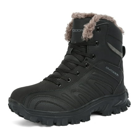 Men‘s Genuine Leather Durable Hiking Mountaineering Boots Winter Warm Fleece Comfortable Lace-Up Snow Boots
Men‘s Genuine Leather Durable Hiking Mountaineering Boots Winter Warm Fleece Comfortable Lace-Up Snow Boots