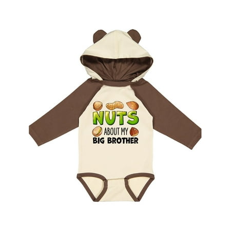 Inktastic Nuts About My Big Brother Peanut Almond Pistachio Gift Baby Boy or Baby Girl Long Sleeve Bodysuit
Inktastic Nuts About My Big Brother Peanut Almond Pistachio Gift Baby Boy or Baby Girl Long Sleeve Bodysuit