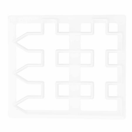Zerodis Fondant Cake Fence Printing Cutting Mold DIY Cake Border Decor Baking Mould
Zerodis Fondant Cake Fence Printing Cutting Mold DIY Cake Border Decor Baking Mould