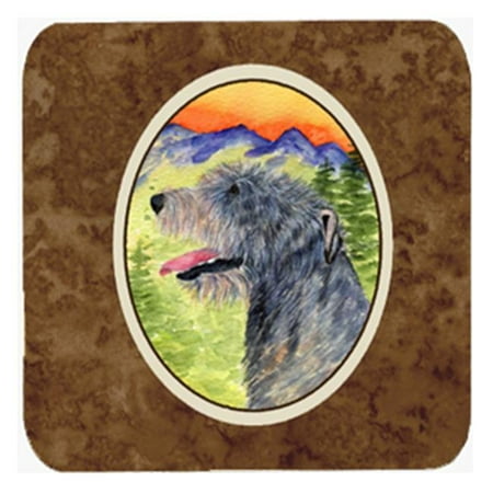 Irish Wolfhound Foam Coasters - Set 4