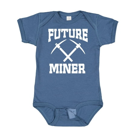 Inktastic Mining Future Miner Gift Baby Boy or Baby Girl Bodysuit
