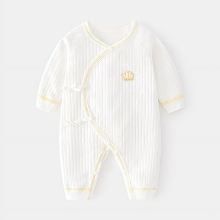 Yidarton Newborn Baby Jumpsuit Cotton Children Autumn And Winter Boneless Ha Clothes Newborn Pajamas Spring And Autumn Climbing Clothes For Boys And Girls
Yidarton Newborn Baby Jumpsuit Cotton Children Autumn And Winter Boneless Ha Clothes Newborn Pajamas Spring And Autumn Climbing Clothes For Boys And Girls