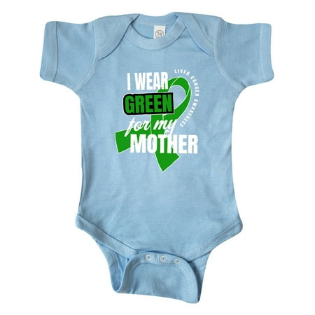 Inktastic I Wear Green For My Mother Liver Cancer Awareness Gift Baby Boy or Baby Girl Bodysuit
Inktastic I Wear Green For My Mother Liver Cancer Awareness Gift Baby Boy or Baby Girl Bodysuit