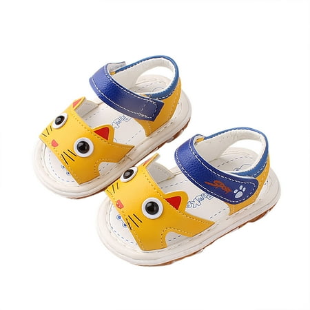JINMGG Clearance Toddler Baby Gilrs Boy Cartoon Cat Cute with Voice Soft Crib Kids Summer Sandals
JINMGG Clearance Toddler Baby Gilrs Boy Cartoon Cat Cute with Voice Soft Crib Kids Summer Sandals