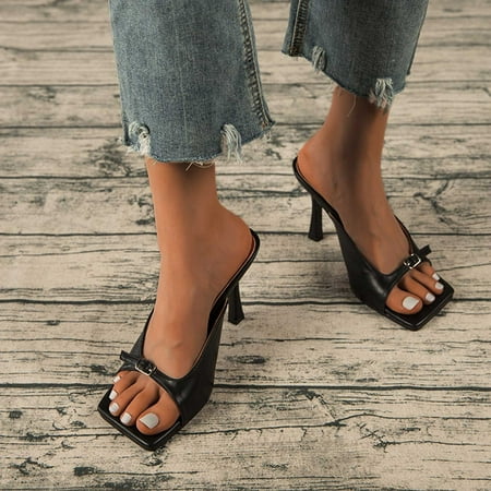 Yoslce Slippers for Women New Summer Fashion High Heels Stilettos Sandals And Slippers
Yoslce Slippers for Women New Summer Fashion High Heels Stilettos Sandals And Slippers