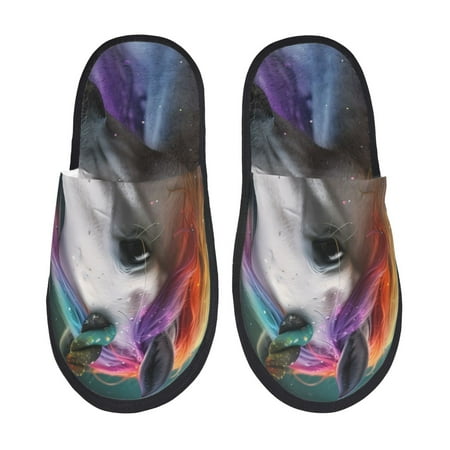 Rateoe Colorful Haired White Horse Pattern Fuzzy Slippers Fuzzy Soft House Slippers Plush Furry Warm Cozy Open Toe Fluffy Home Shoes-Medium
Rateoe Colorful Haired White Horse Pattern Fuzzy Slippers Fuzzy Soft House Slippers Plush Furry Warm Cozy Open Toe Fluffy Home Shoes-Medium